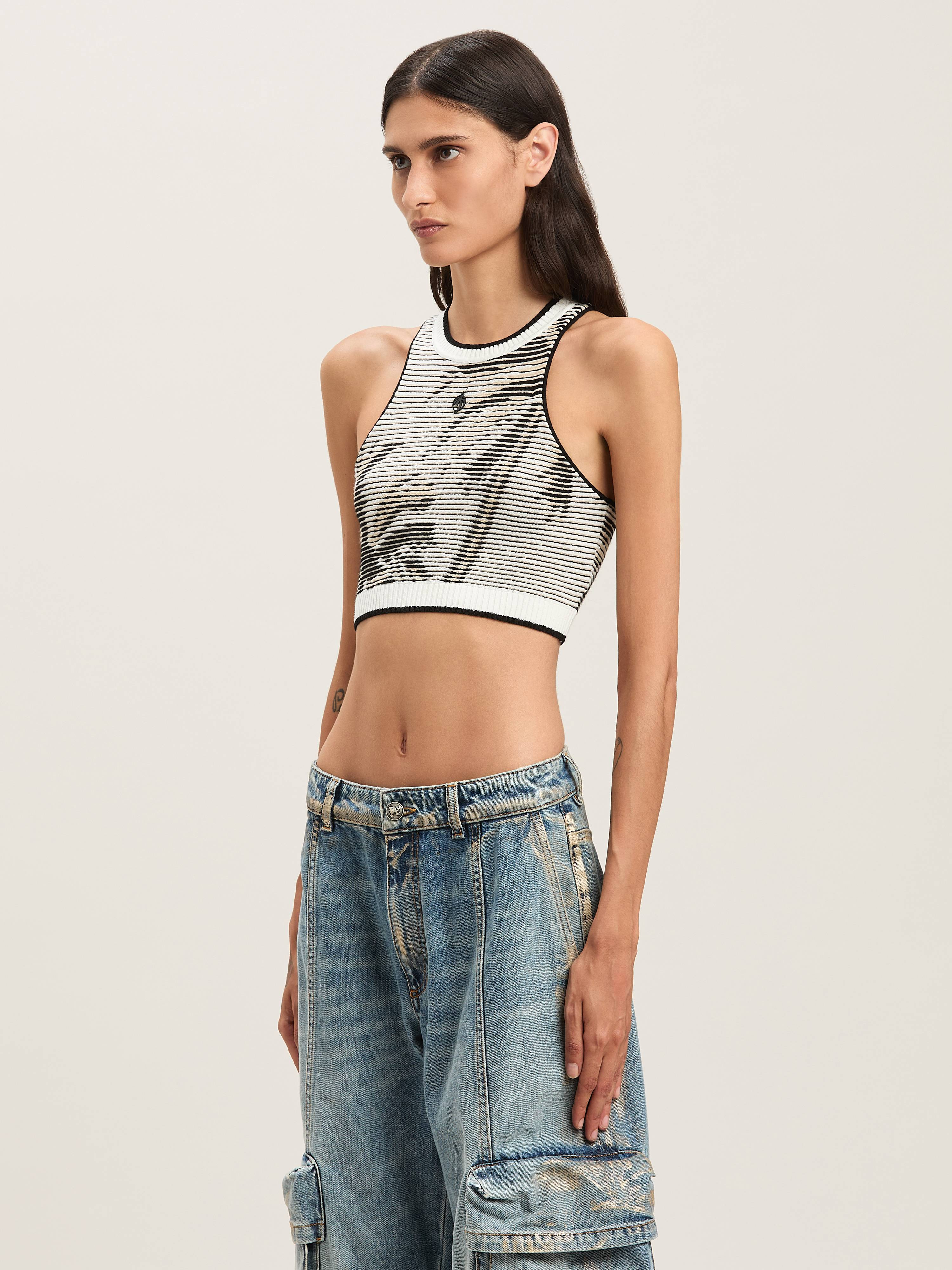 Palms jacquared knit top - 4
