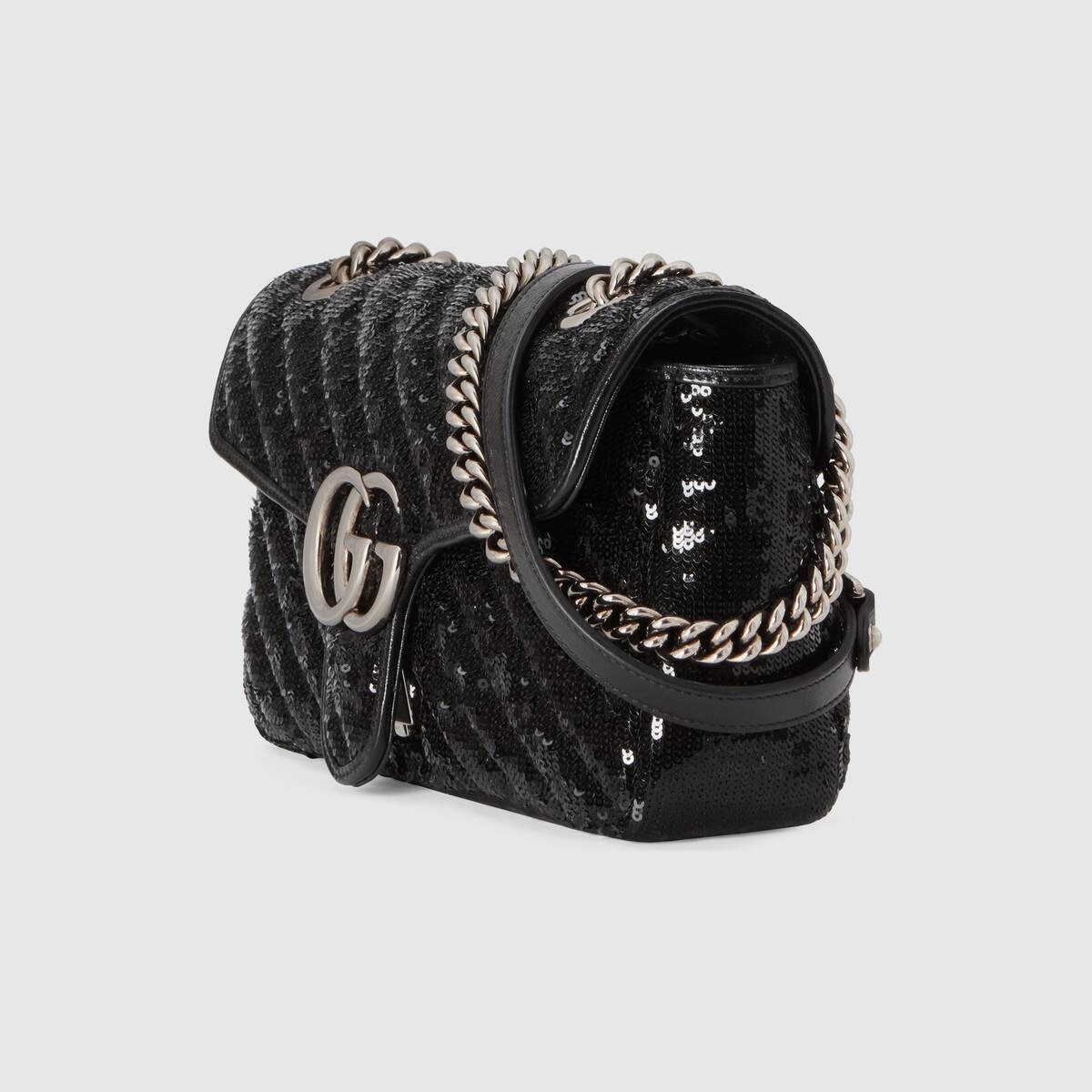 GG Marmont small sequin shoulder bag - 2