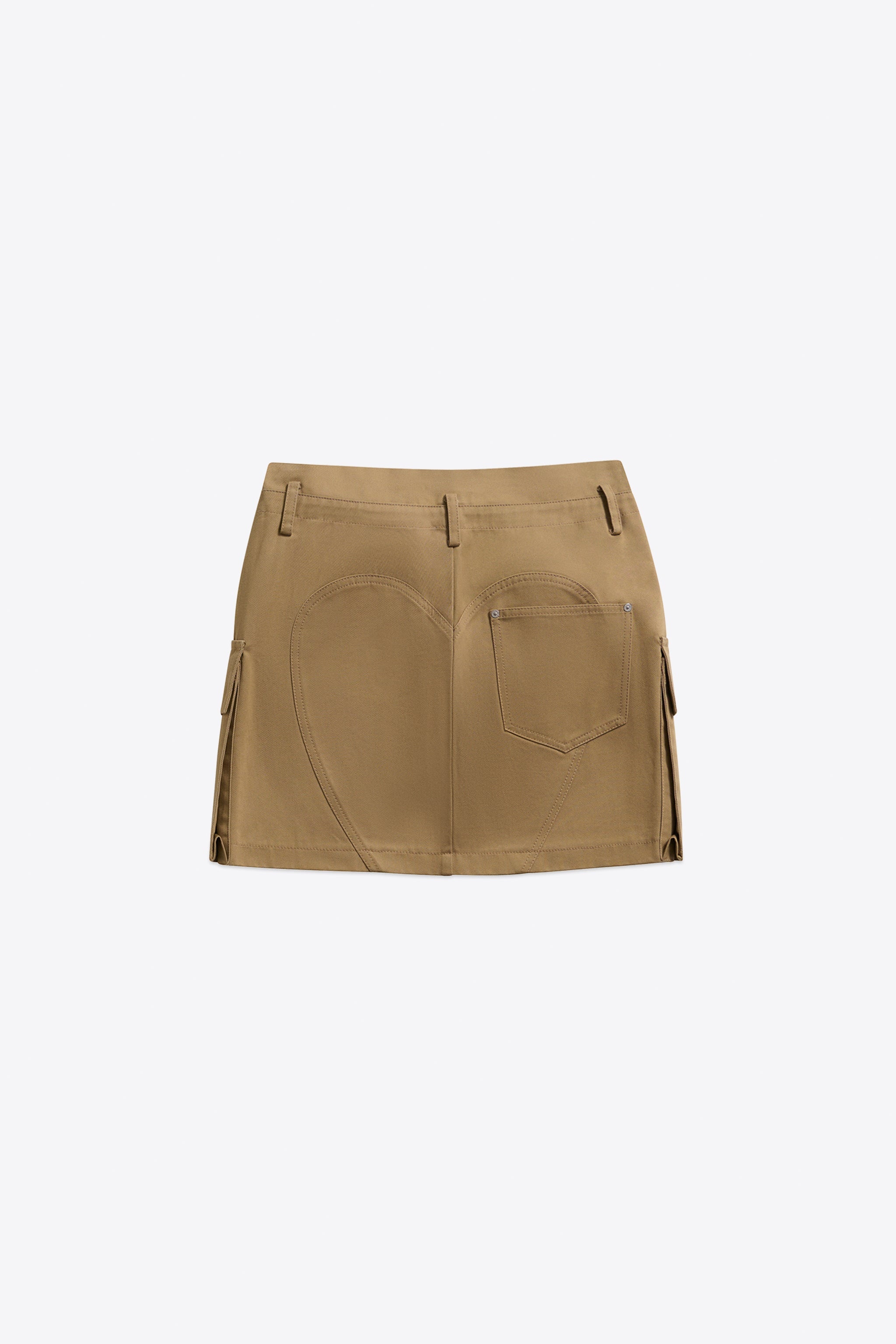 CRYSTAL POCKET CARGO MINI SKIRT - 2