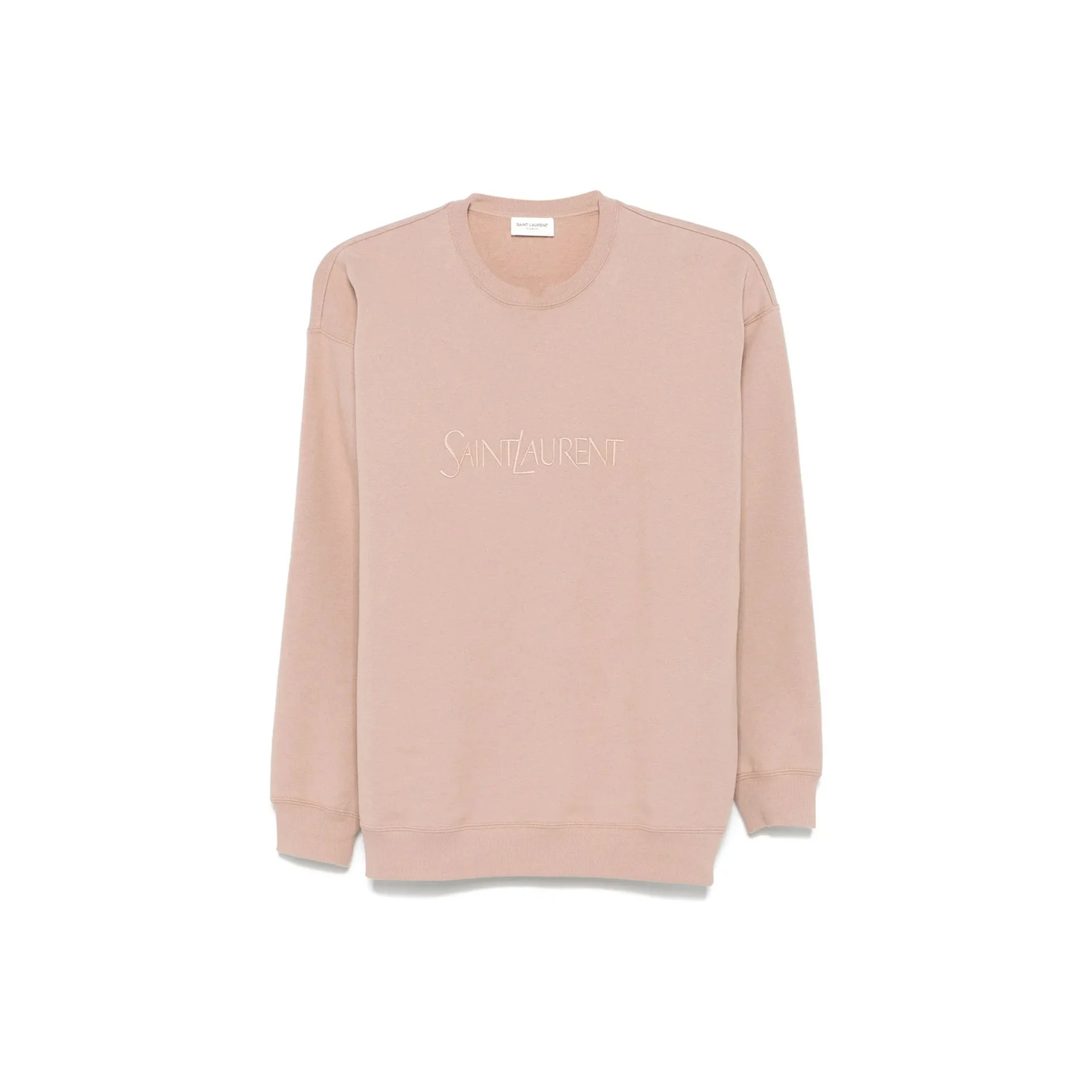Saint Laurent Cotton Logo Sweatshirt Women - 1