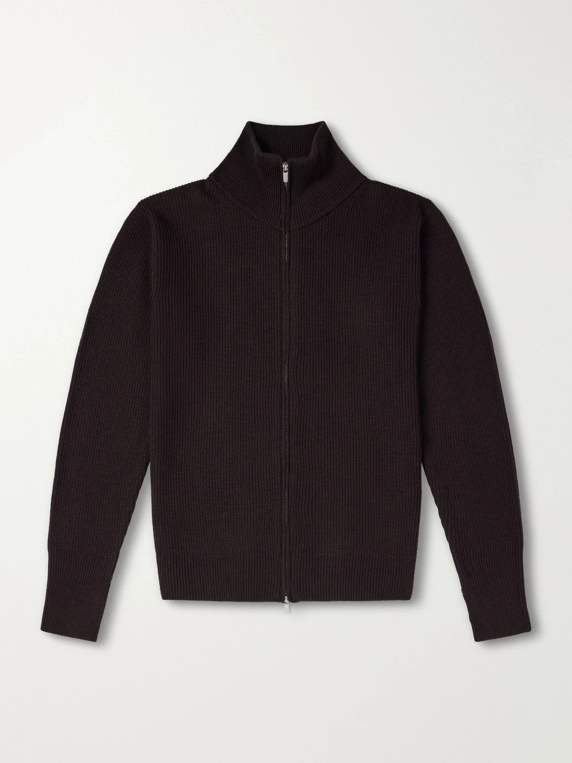Ribbed Virgin Wool Sweater - 1