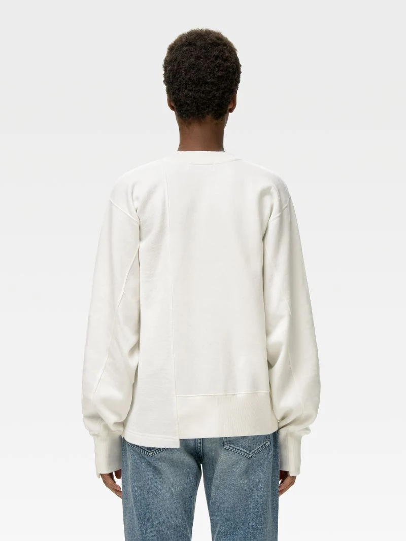 FLEECE MIX SWEATSHIRT - 6