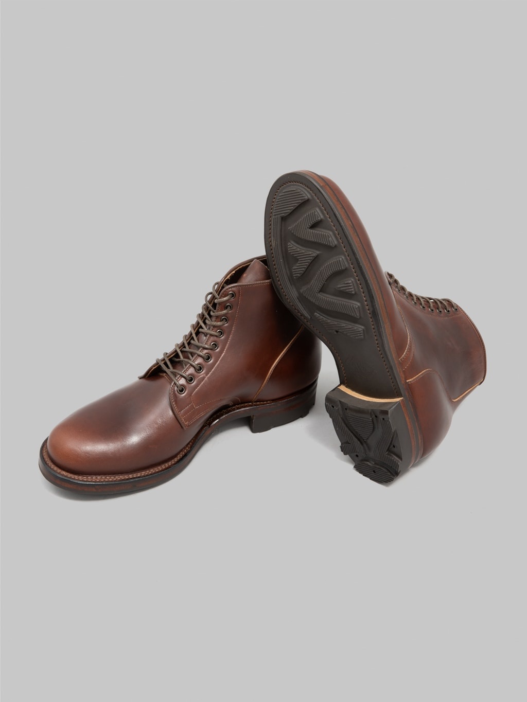 Viberg Service Boot 2030 Brown Chromexcel (Ridgeway Sole) - 4