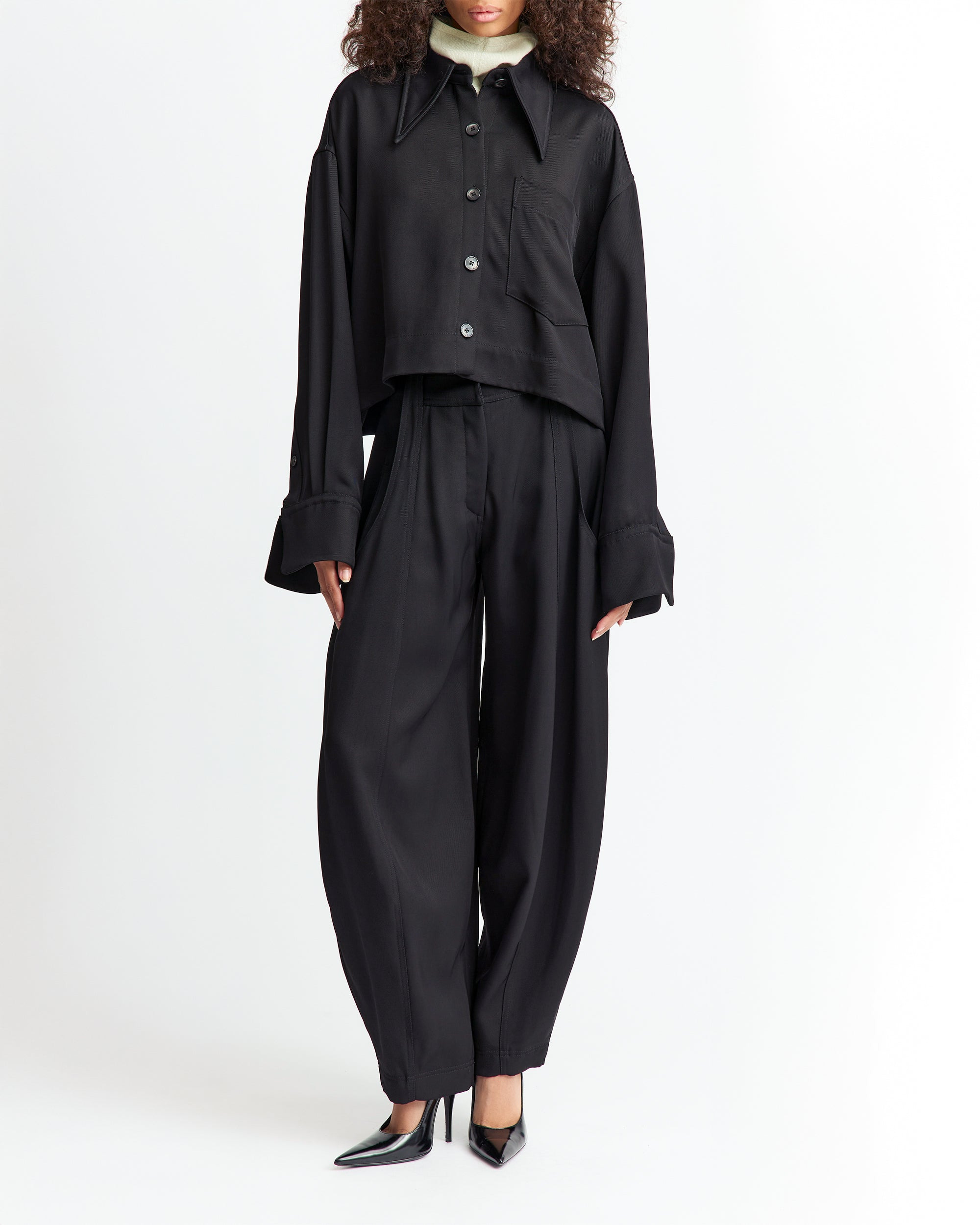 MAURO SHIRT IN TWILL - 2