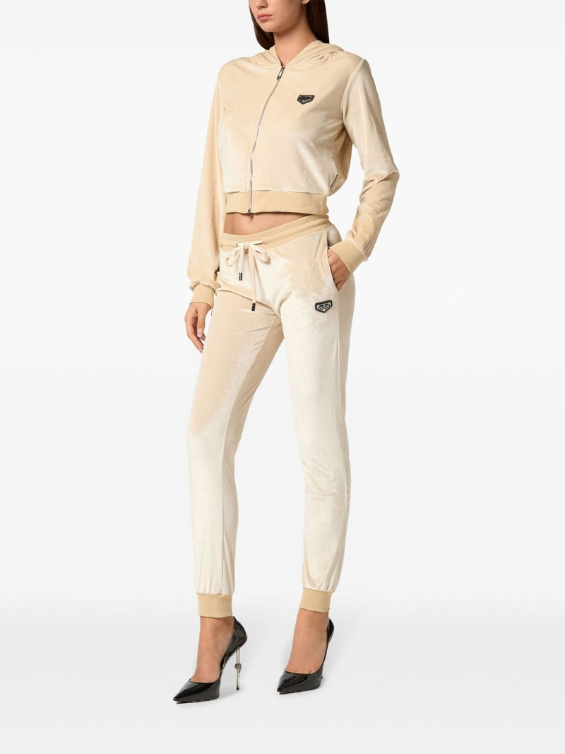 PHILIPP PLEIN Strass Skull trousers outlook