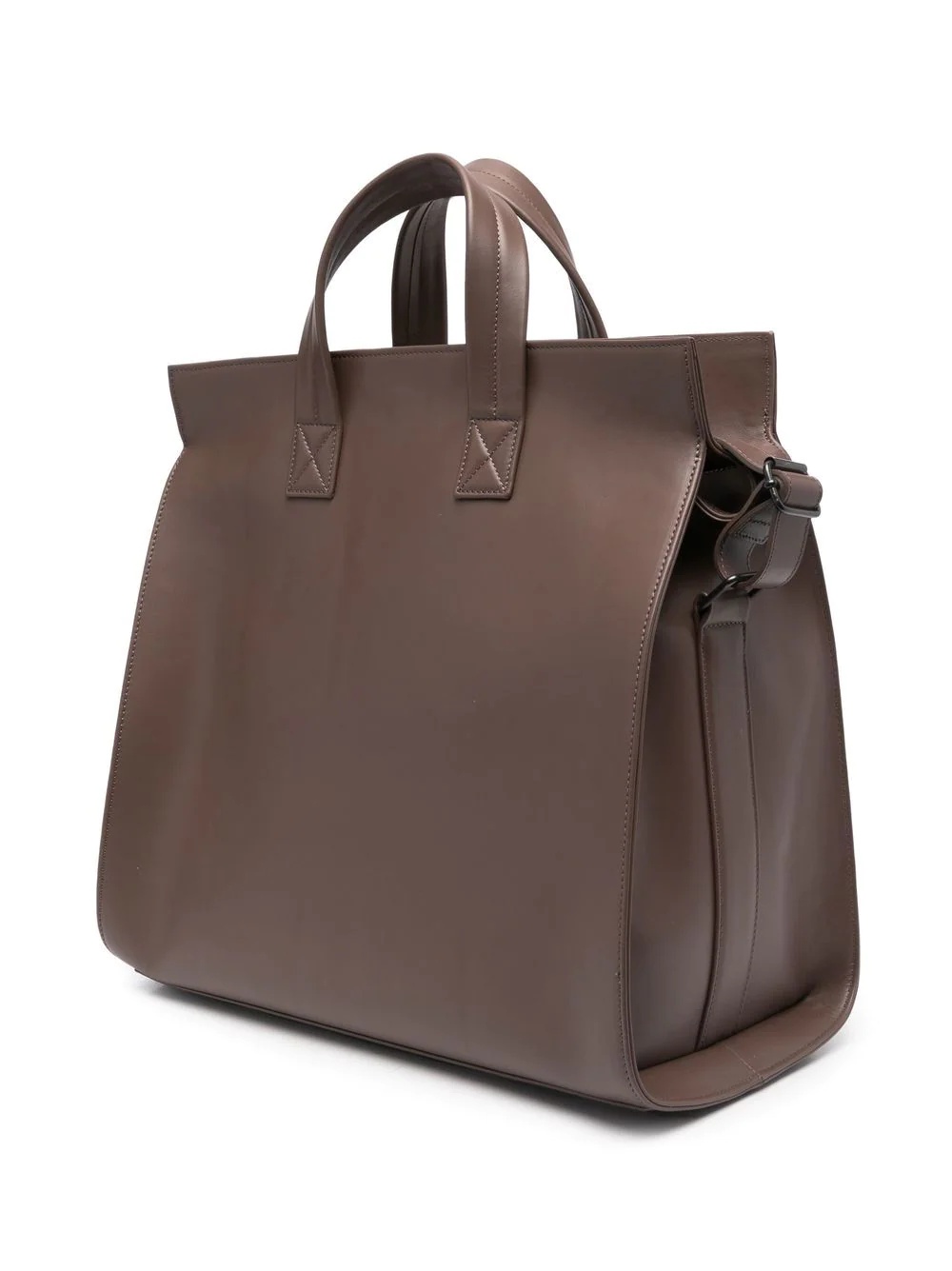 Ventiquattro smooth leather bag - 3