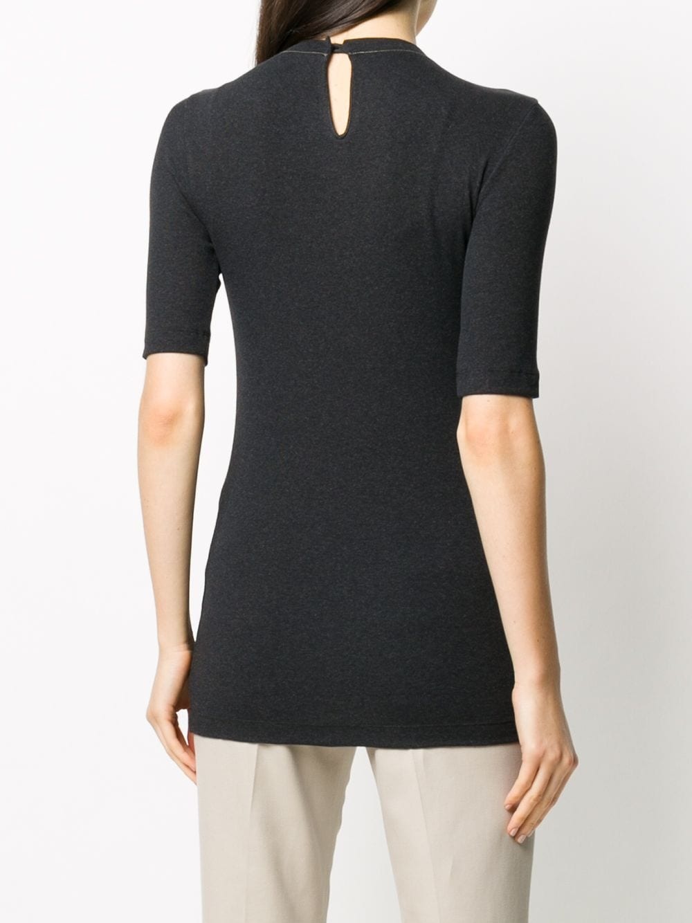 half-sleeve jumper - 4