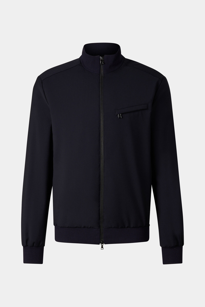 Virgin wool jacket Milan in Dark blue 1