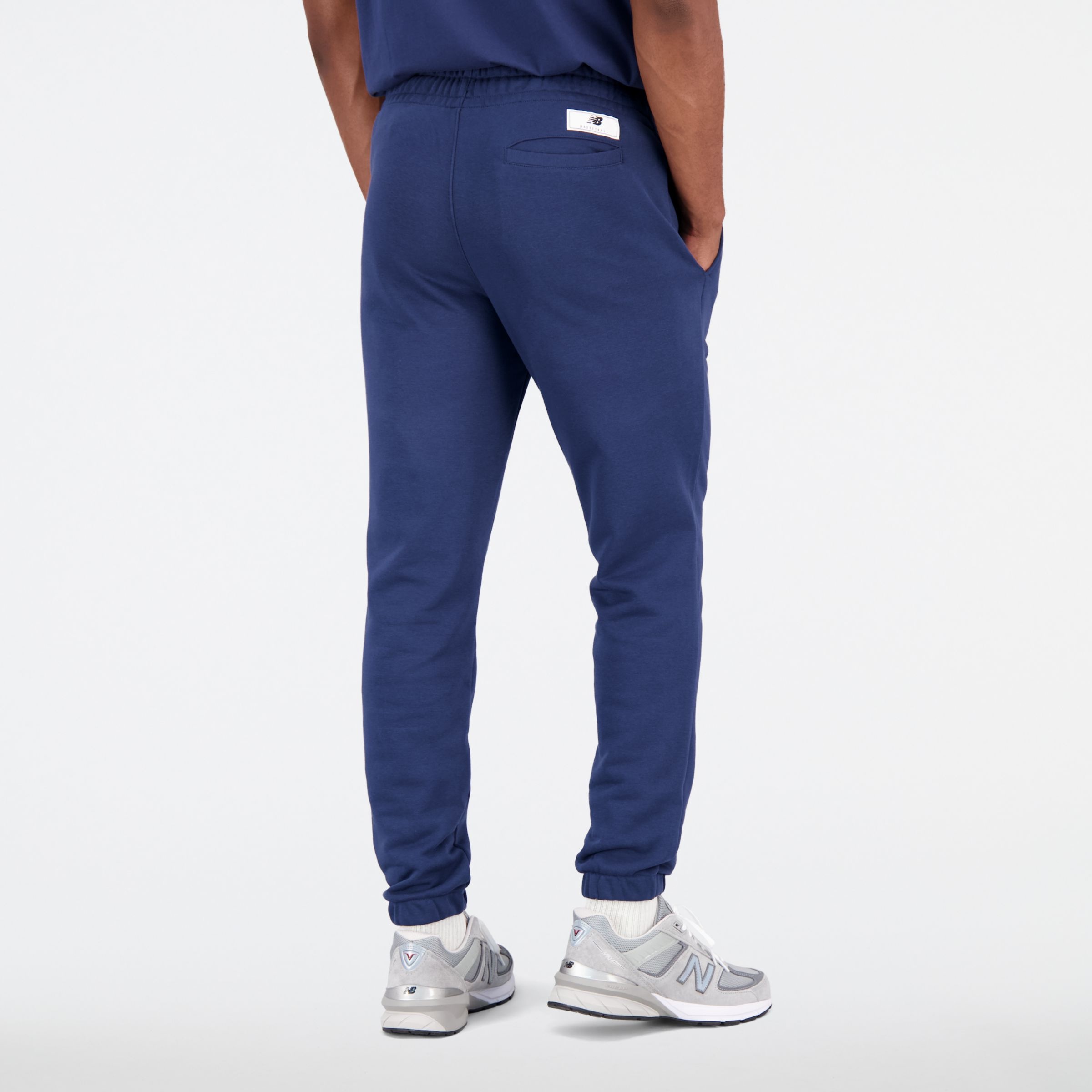 New Balance Hoops Essentials Fundamental Pant Grey