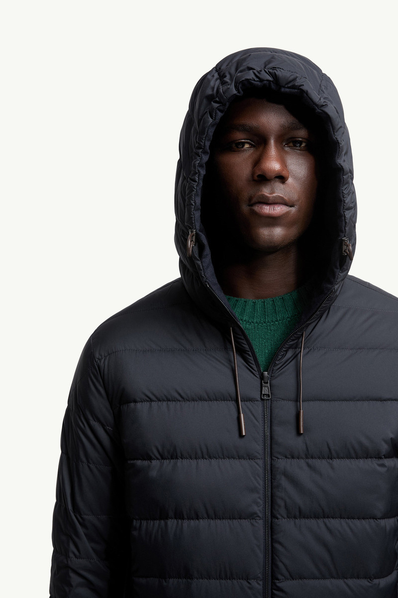 Guerande Reversible Hooded Short Down Jacket 7