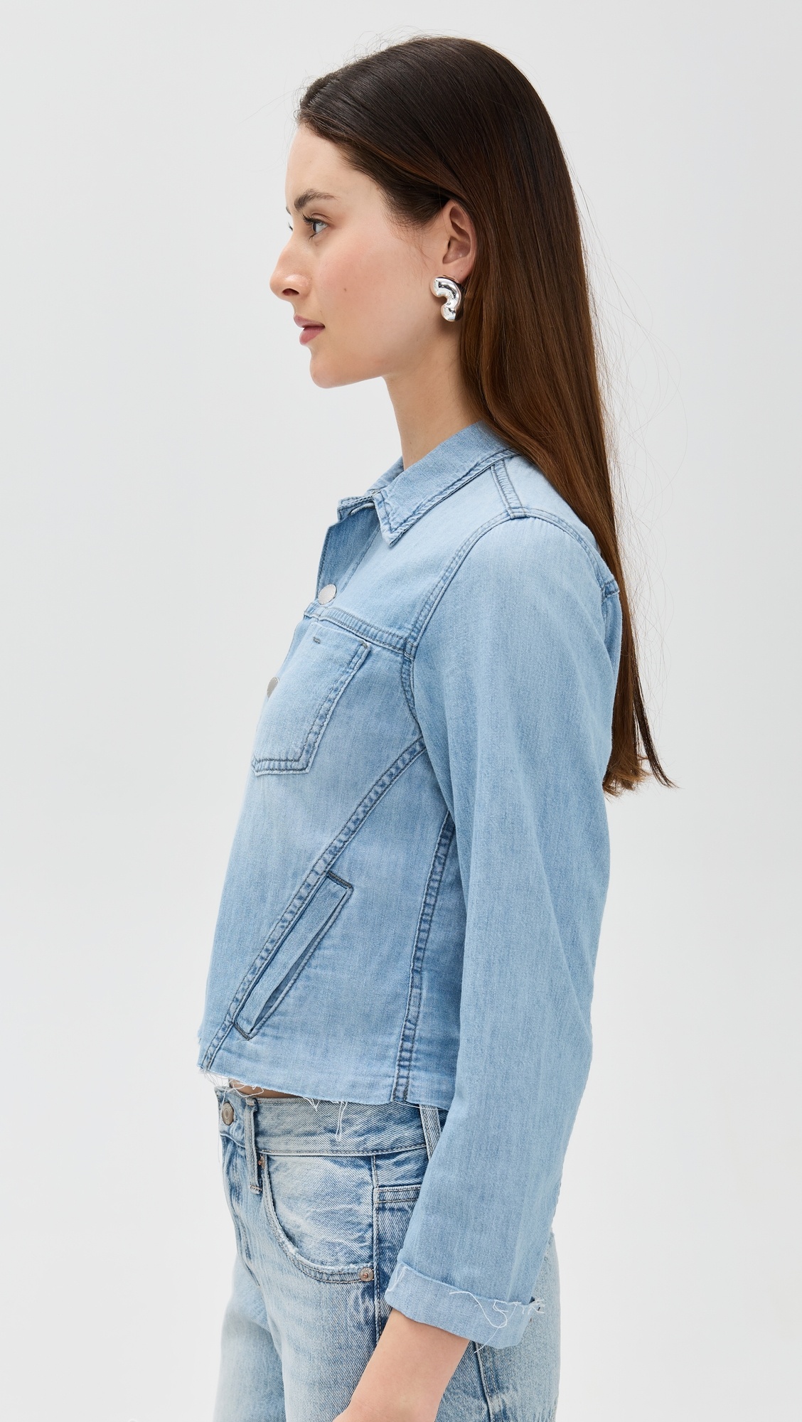 Janelle Slim Raw Jacket - 3