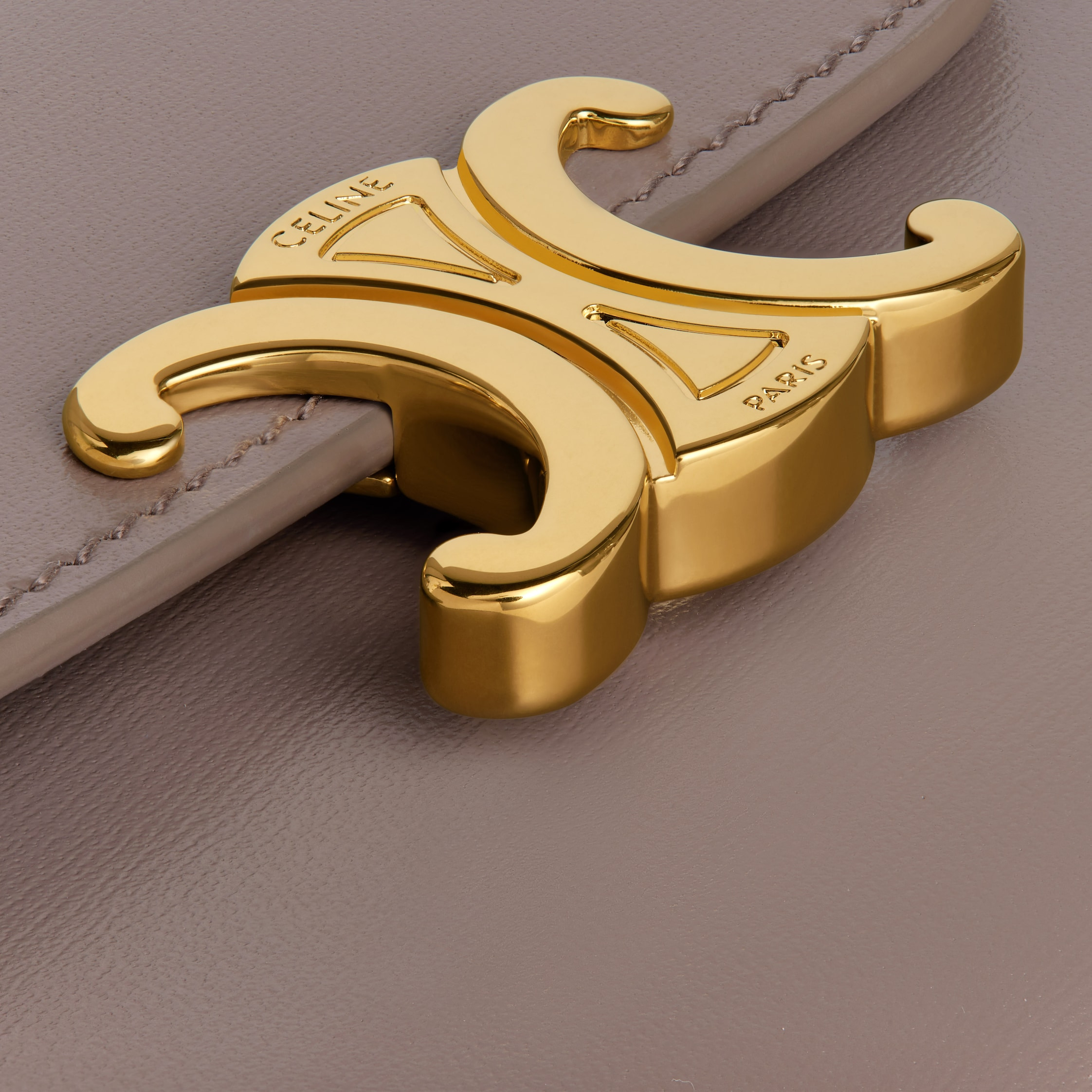 Small Wallet TRIOMPHE in Shiny calfskin - 5