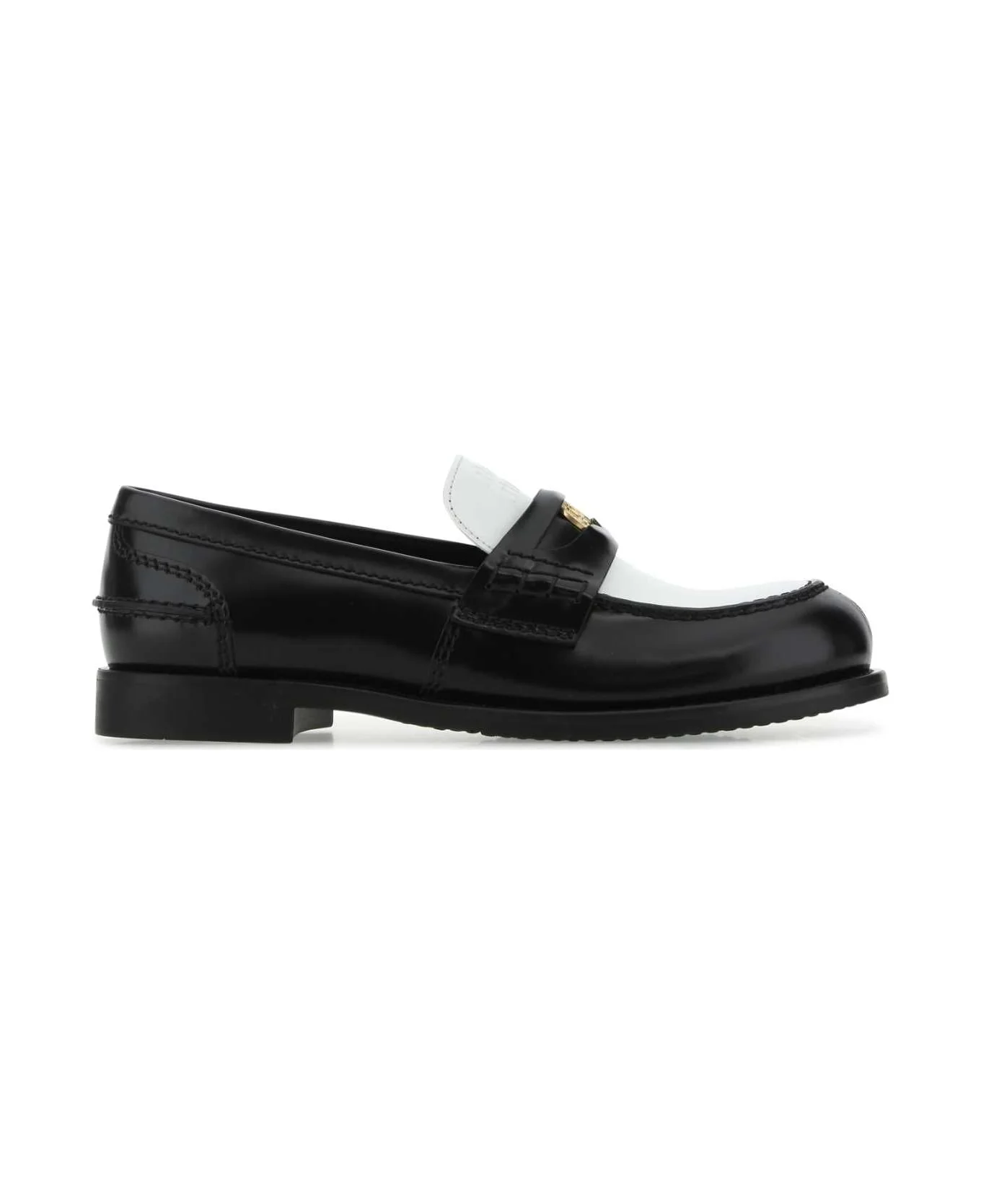Two-tone Leather Loafers - 1
