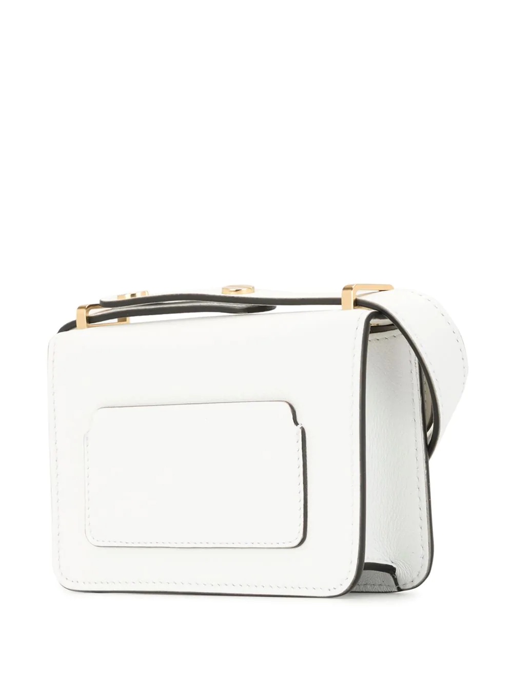 brass-embellished mini satchel - 3