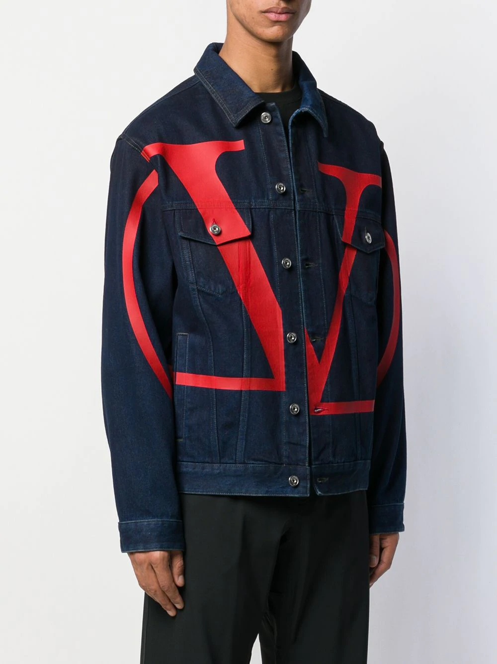 VLOGO denim jacket - 3