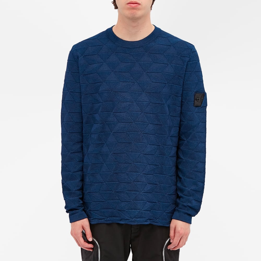 Stone Island Shadow Project Garment Dyed Crew Knit - 4