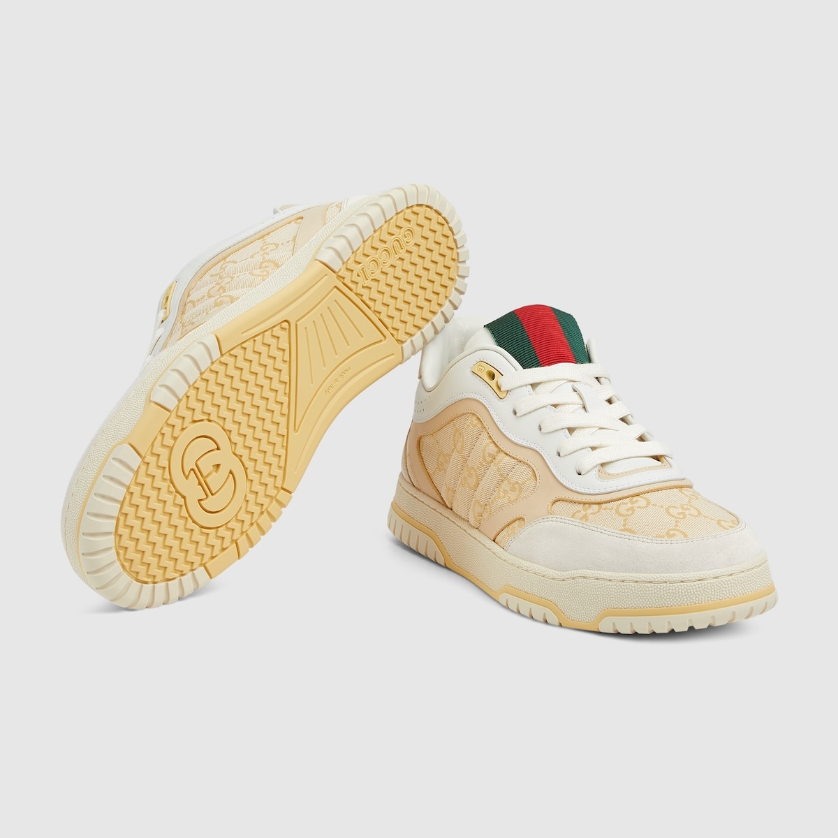 Men's Gucci Re-Web trainer - 5