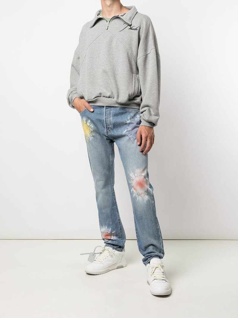 John Elliott The Kane distressed jeans outlook