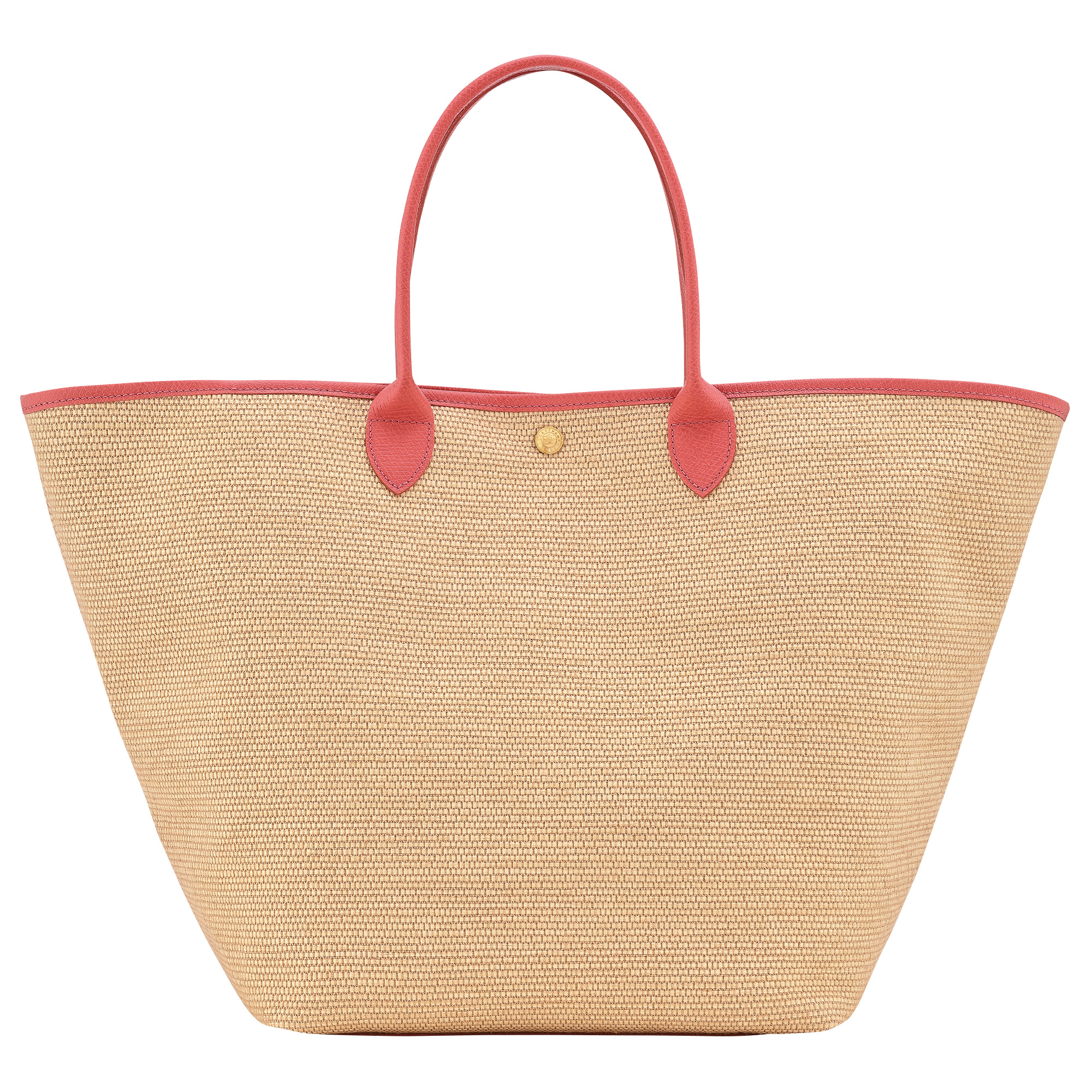 Le Pliage Collection L Basket bag Blush - Canvas - 4