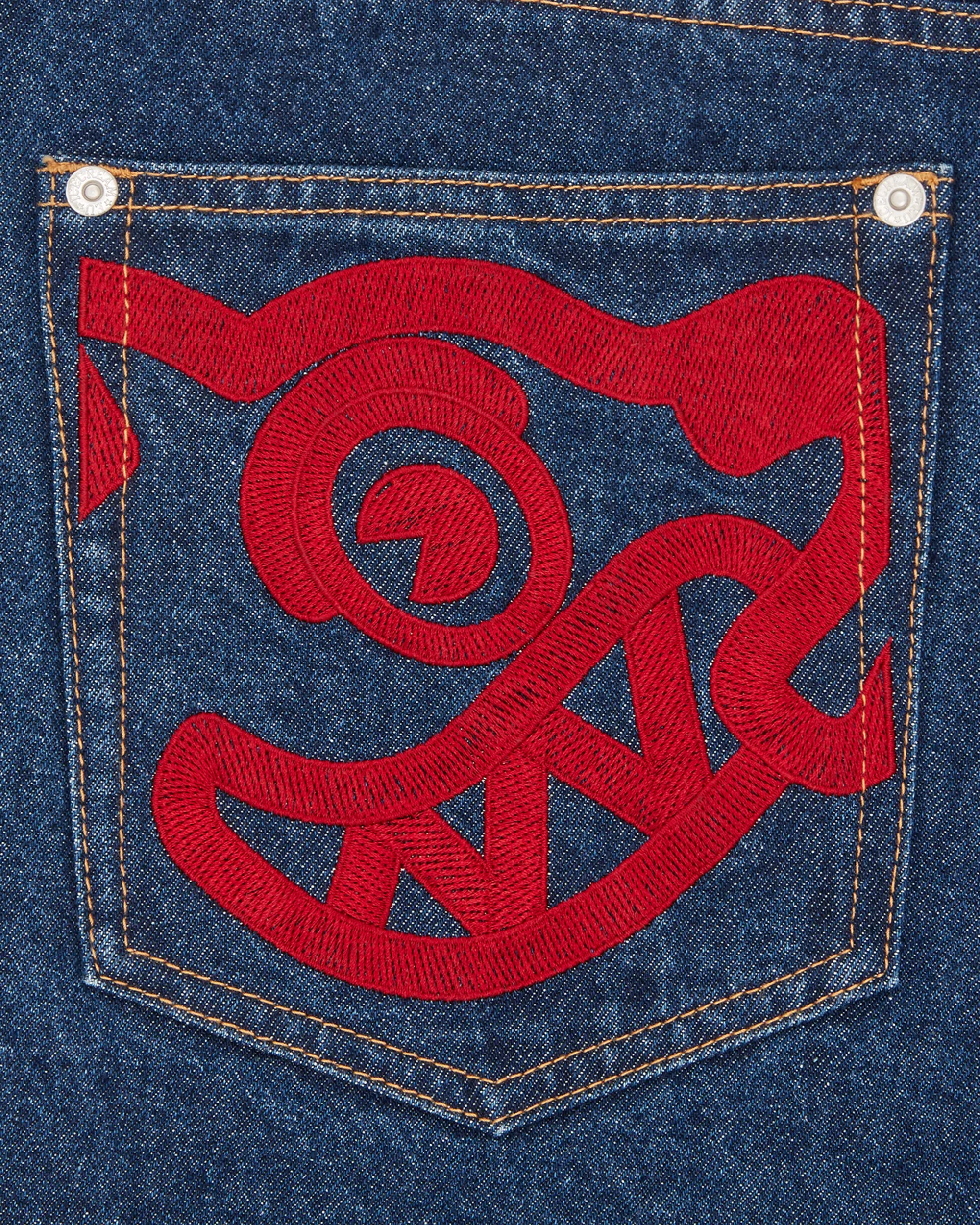RUNNING PUPPY DENIM SHORTS - 5