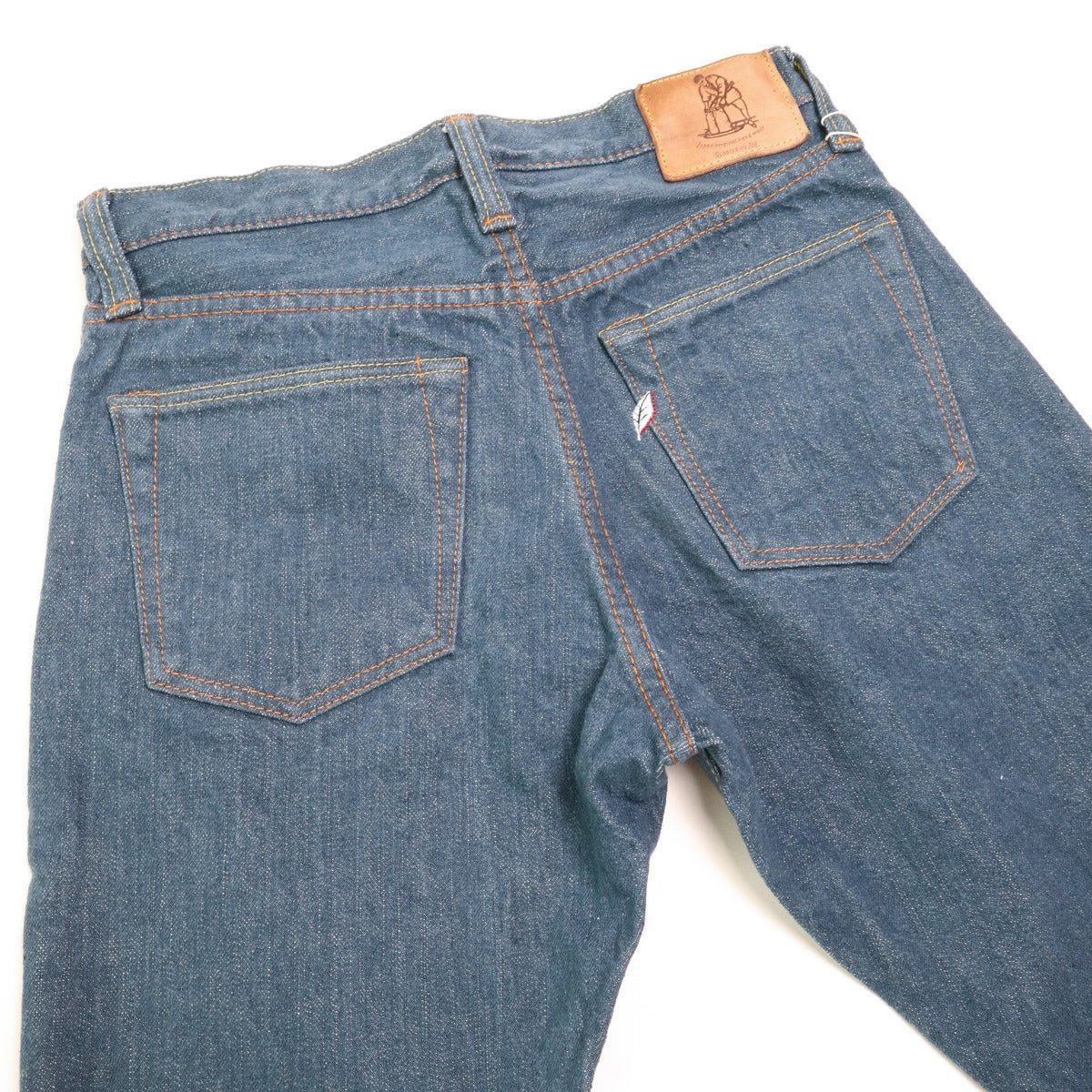 SMBL-019 14oz Relax Taper Smokey Blue - 4