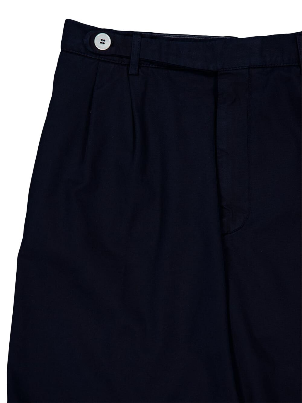 pleated cotton shorts - 4