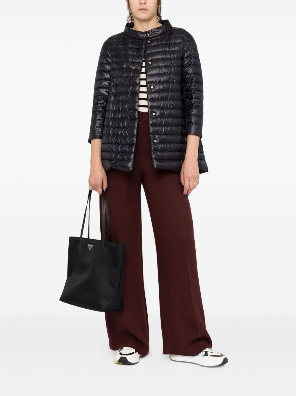 midi padded coat - 2