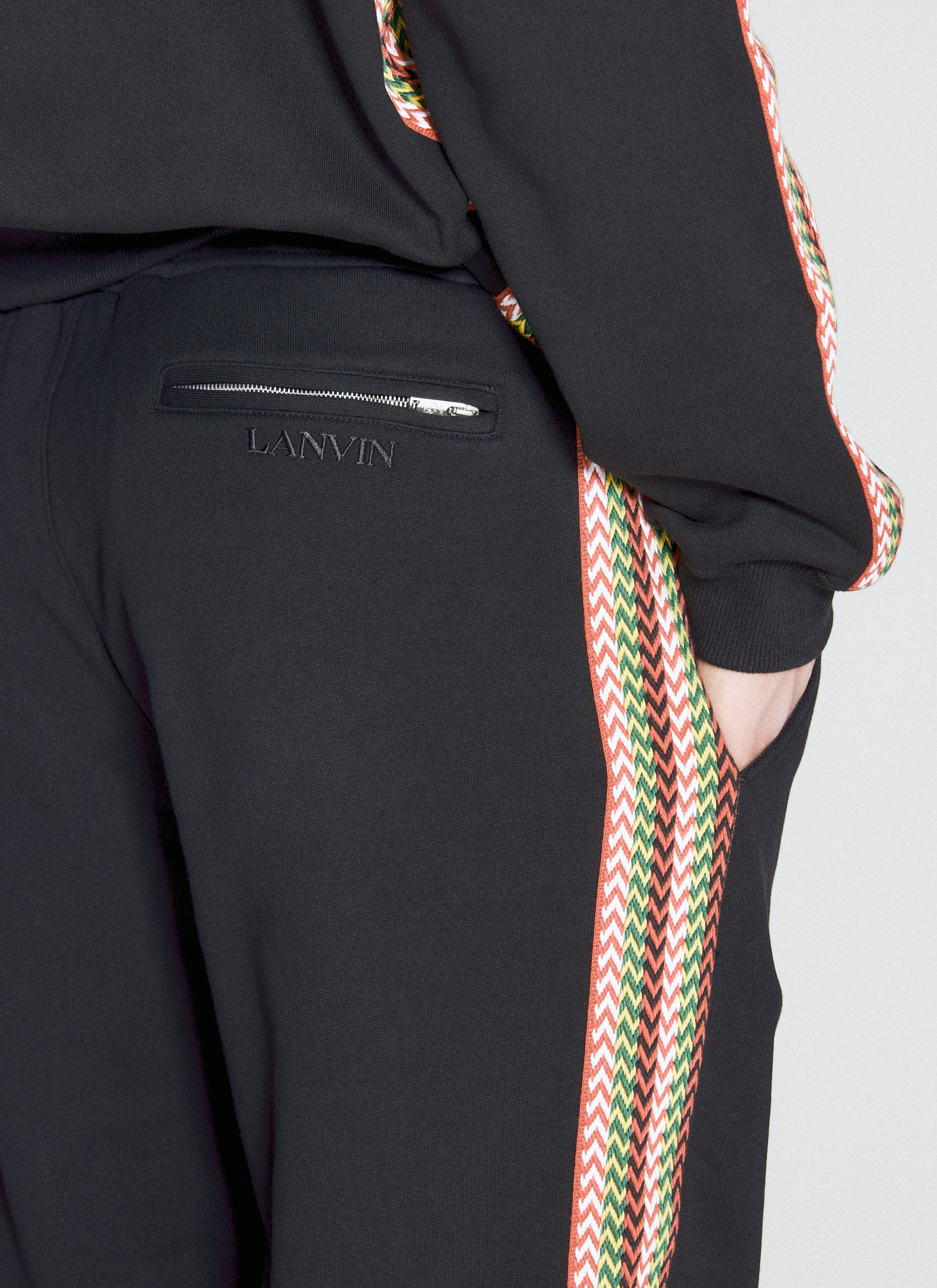 Lanvin Men Side Curb Track Pants - 4
