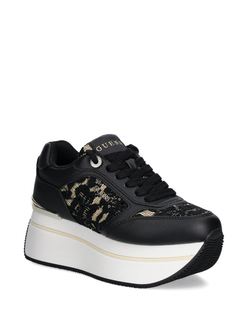 GUESS USA lace platform sneakers outlook