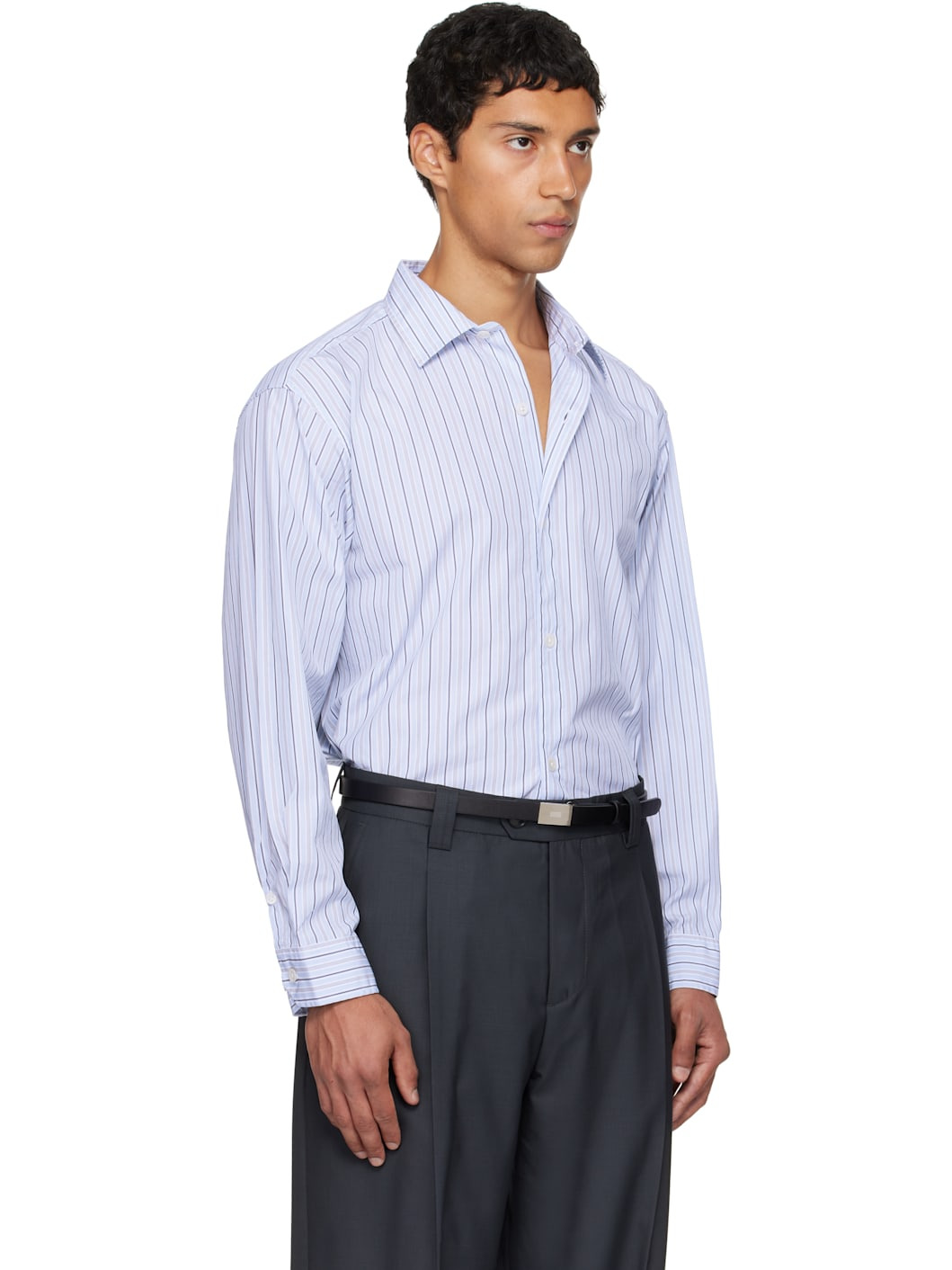 SSENSE Exclusive Blue Generous Shirt - 2