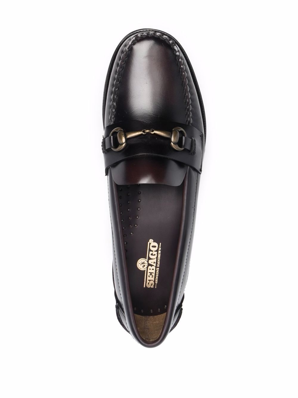 horsebit-detail leather loafers - 4