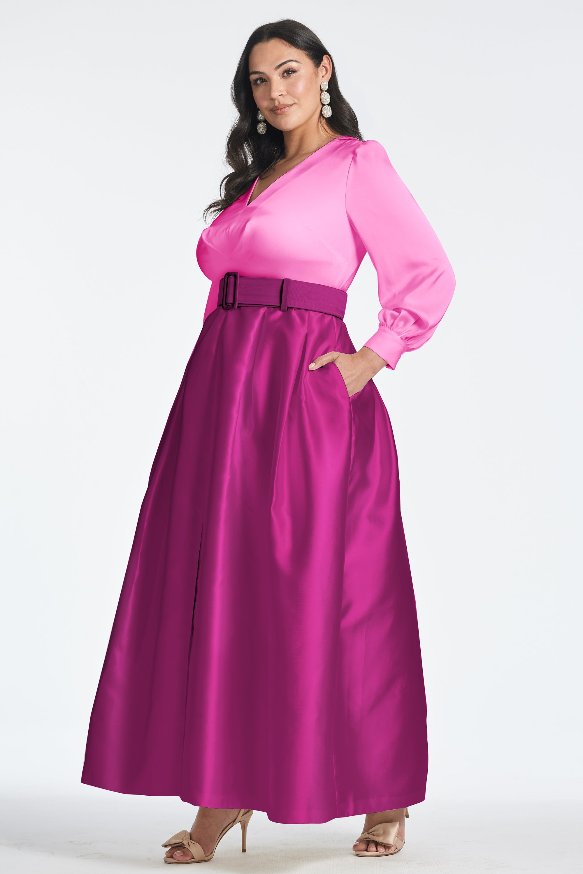 Zoe Gown - Pink/Magenta - 5