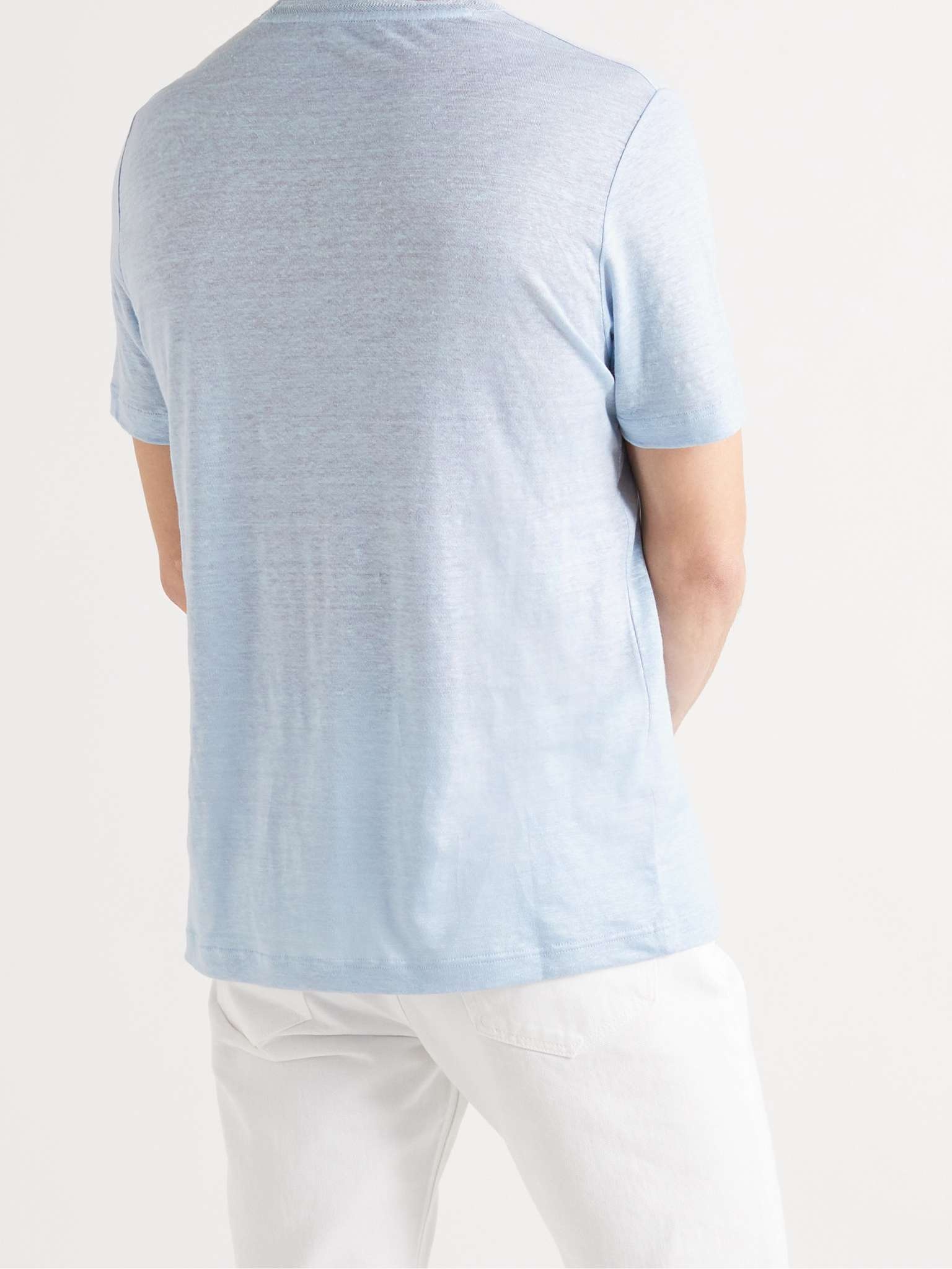 Linen-Jersey T-Shirt - 9