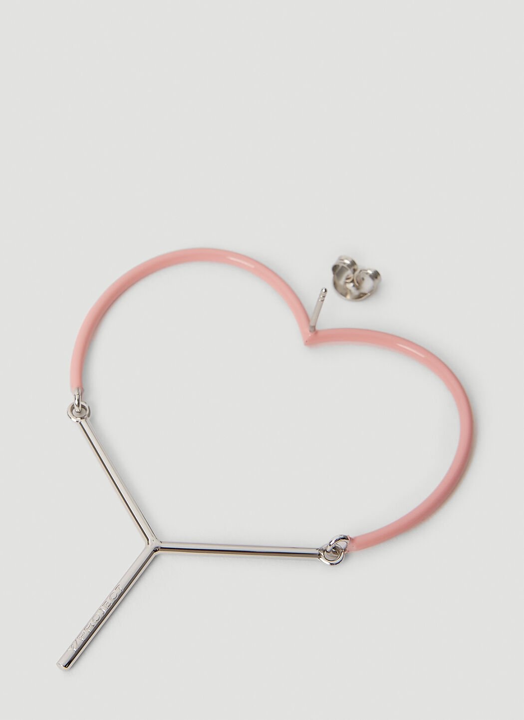 Y Heart Earrings - 2