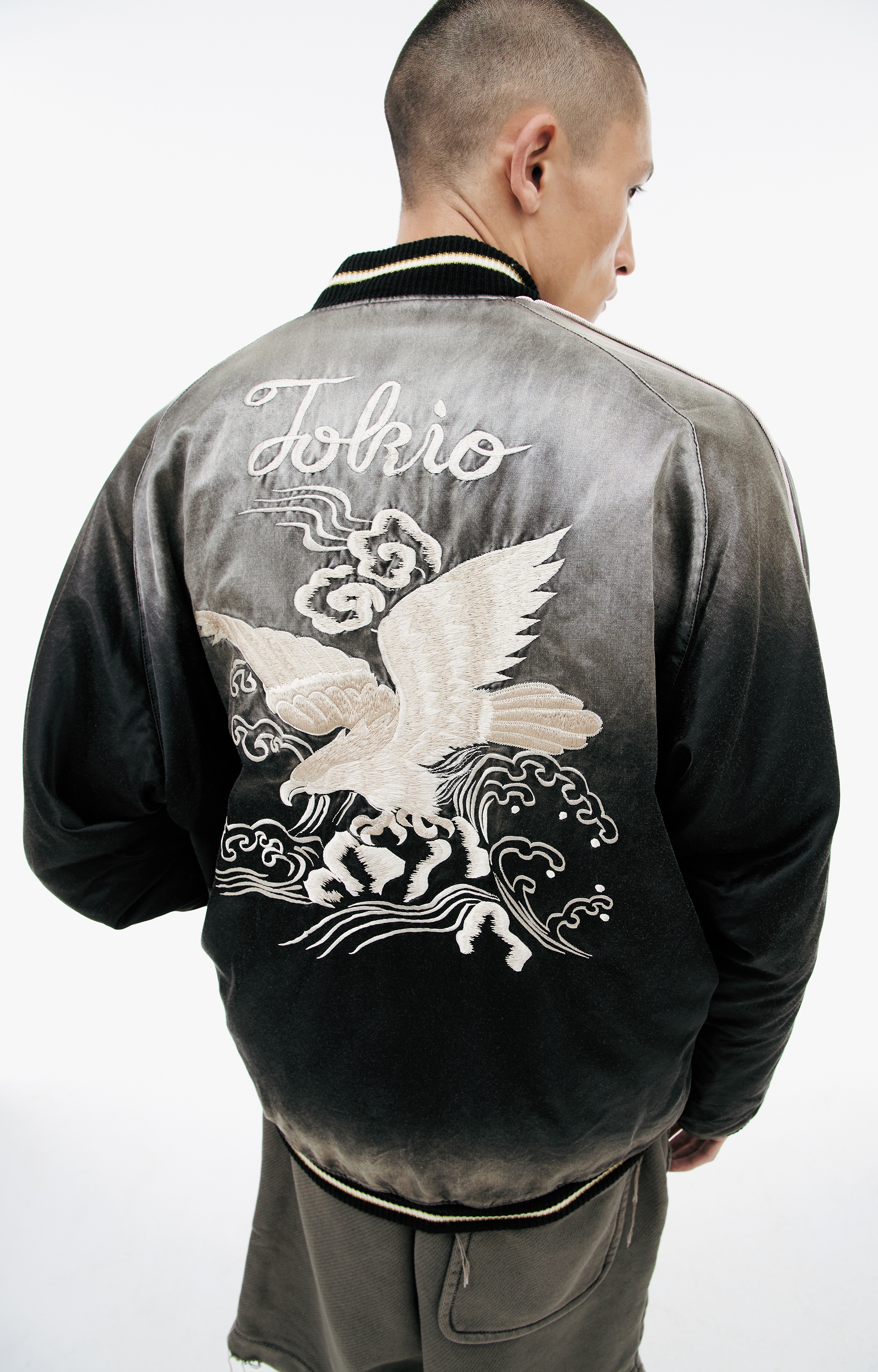 COTTON BOMBER WITH PATCHES - 5