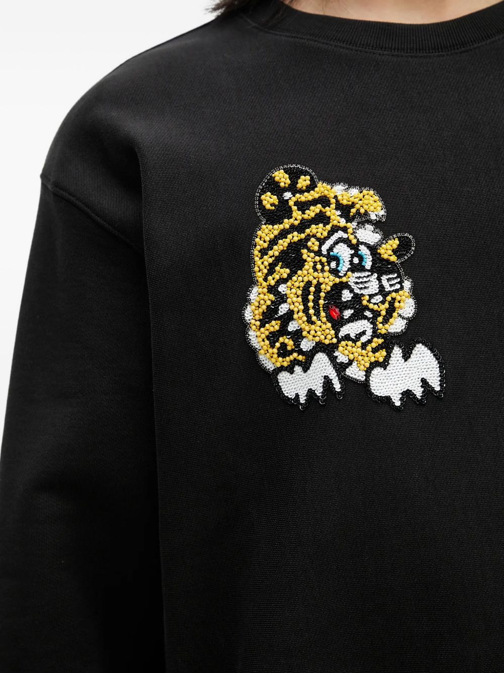 x Verdy tiger-embroidered sweatshirt - 5