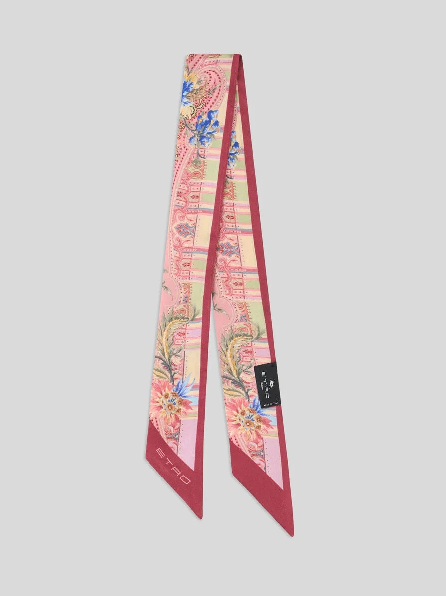 SILK TWILL PAISLEYINA WITH PAISLEY MOTIF - 1