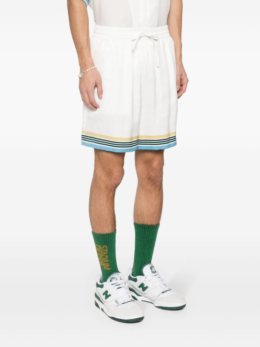 Casa Way monogram shorts - 3