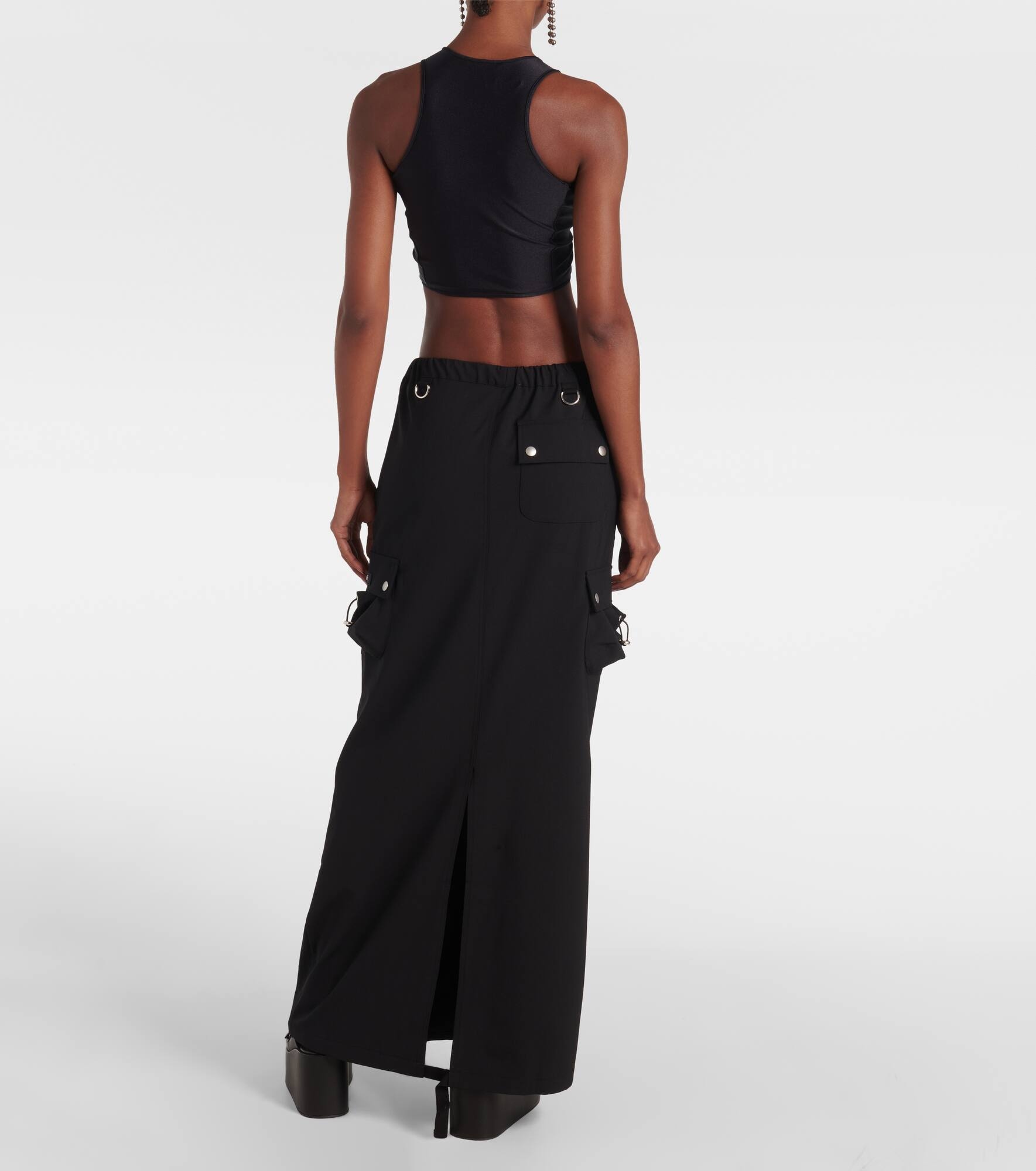 Cargo maxi skirt - 3