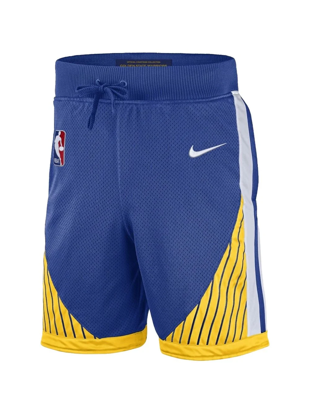 NBA-Nike Warriors Sports Basketball Shorts Navy Blue AJ9168-495 - 1