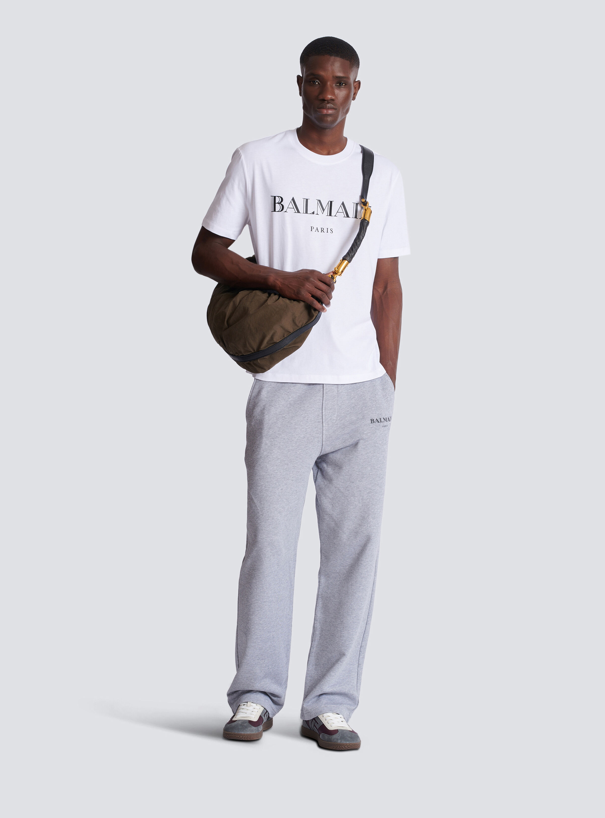 T-shirt with Balmain print - 2