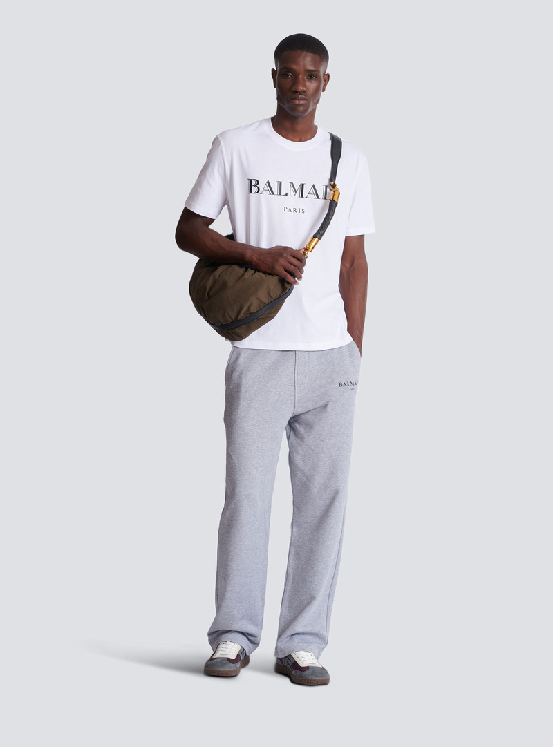 Balmain T-shirt with Balmain print outlook
