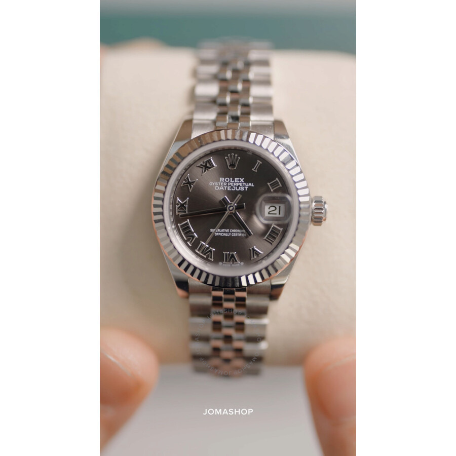 Rolex Lady Datejust Automatic Grey Dial Ladies Jubilee Watch 279174GYRJ - 5