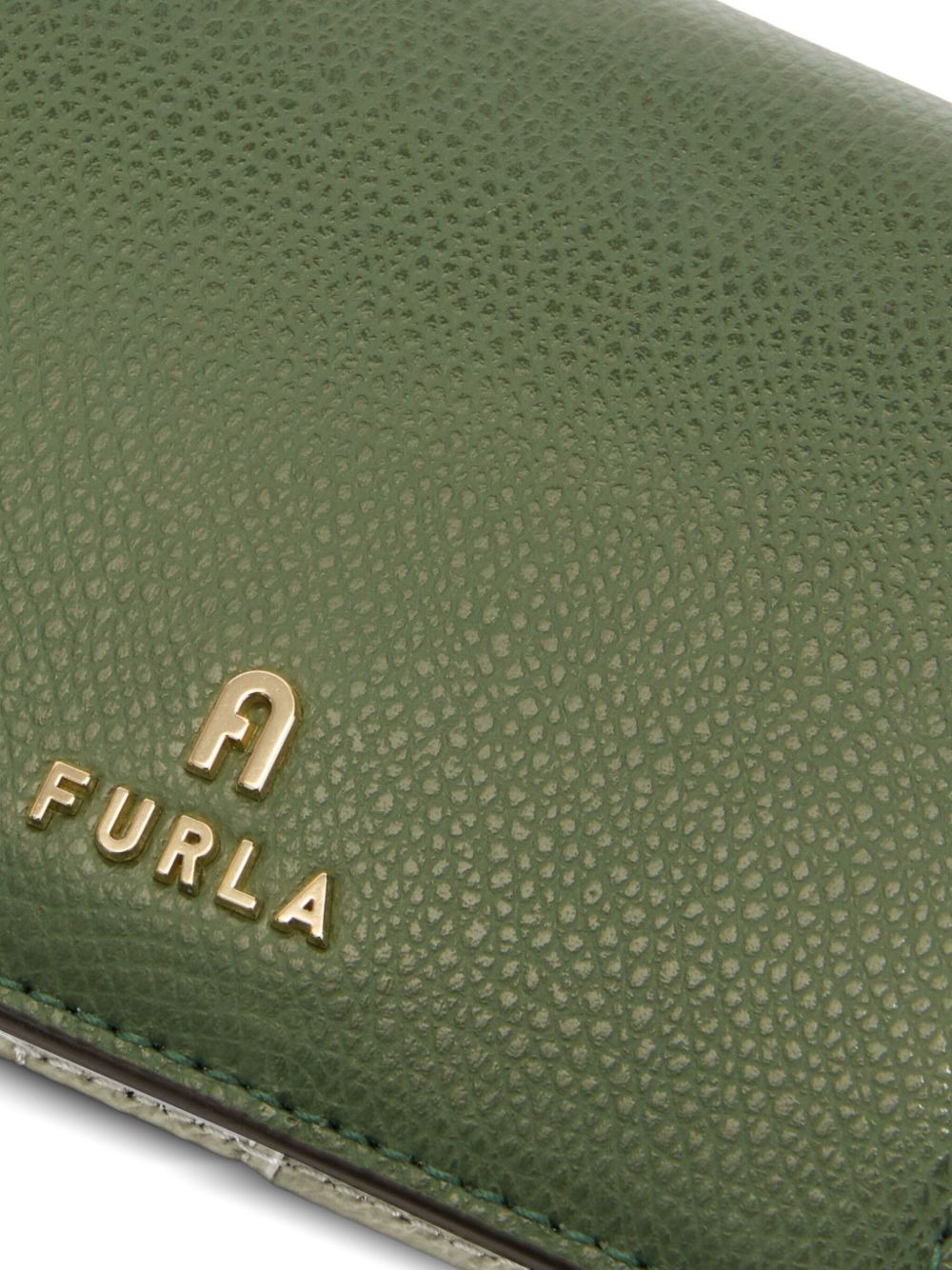 Camelia leather logo wallet - 4