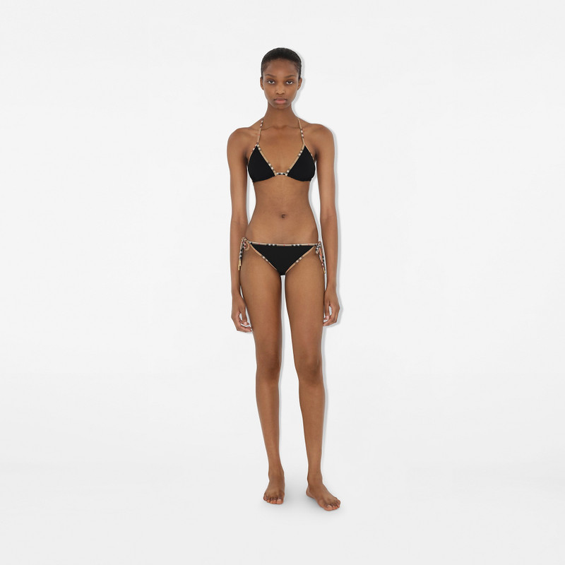 Burberry Check Trim Bikini outlook