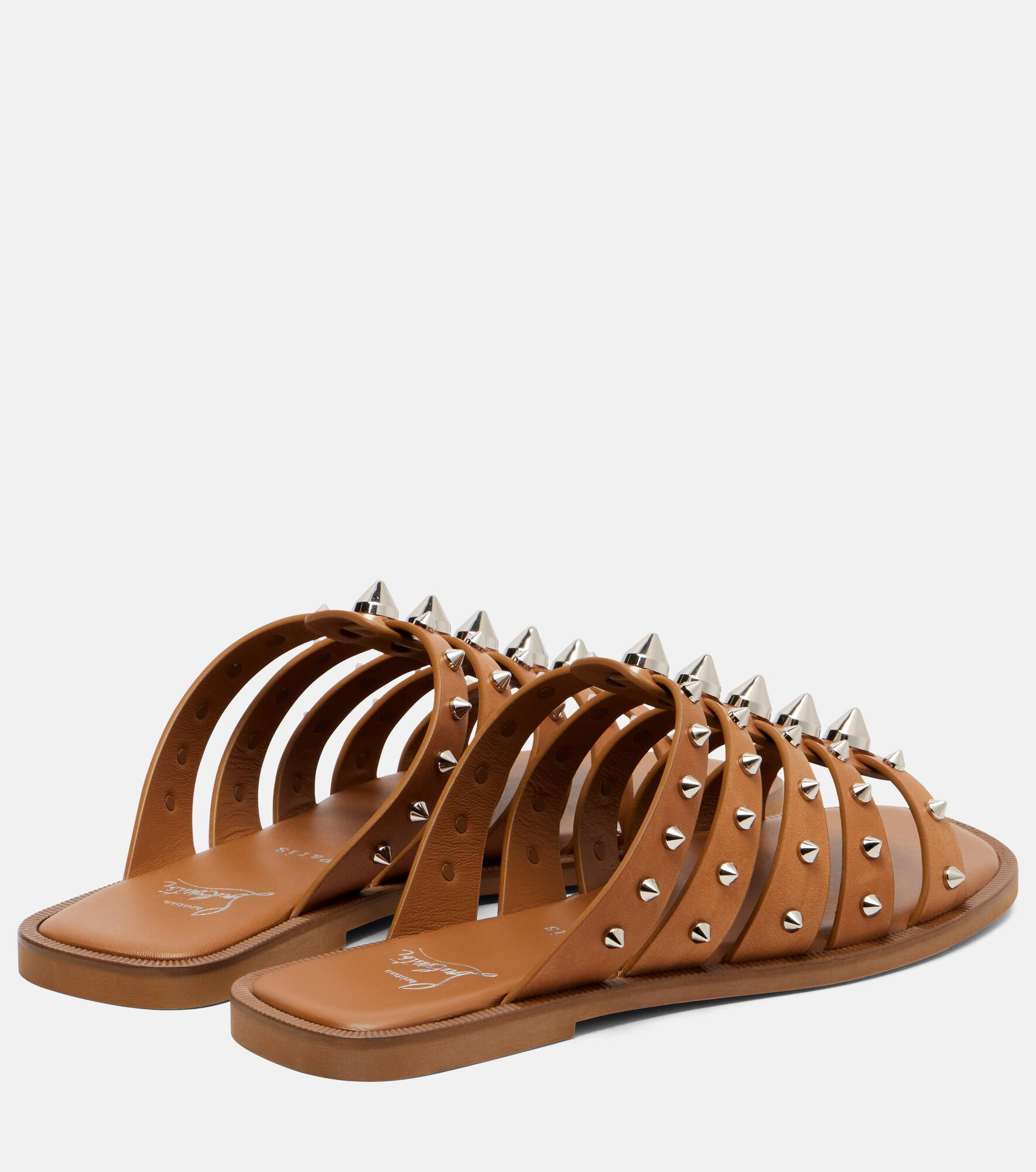 Charja spiked leather sandals - 2