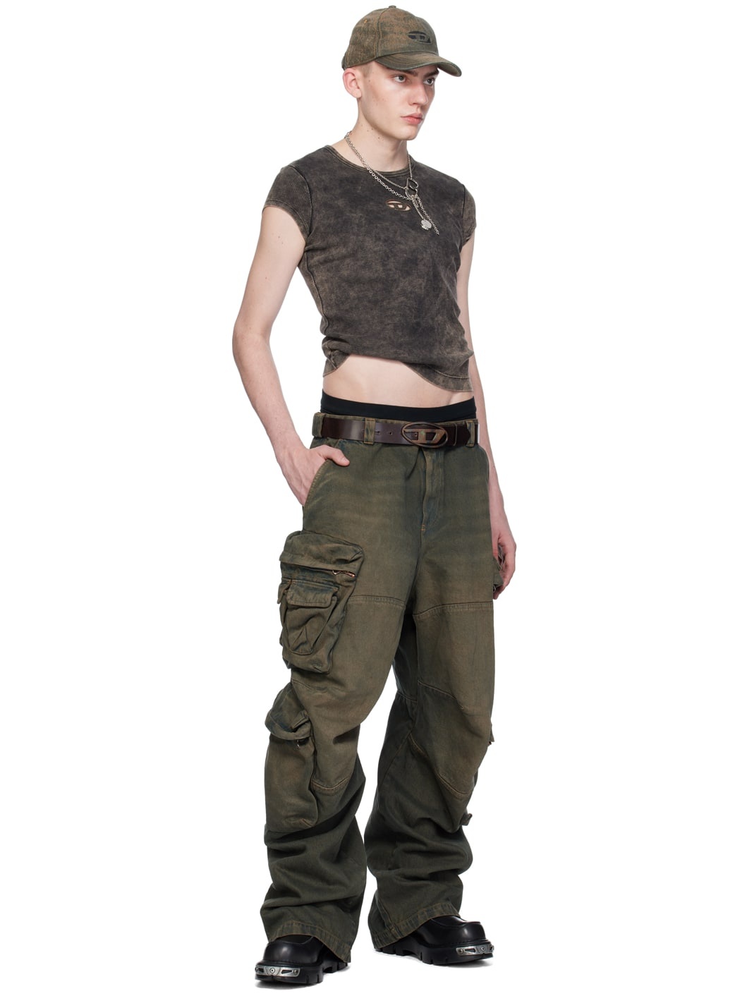 SSENSE Exclusive Brown T-Shirt - 4