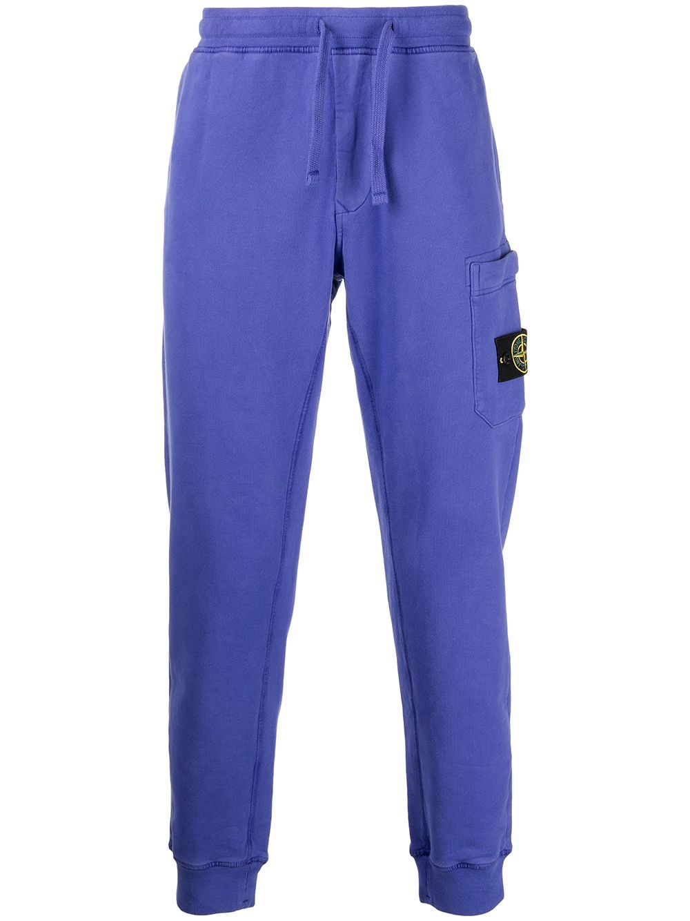 logo-patch track pants - 1