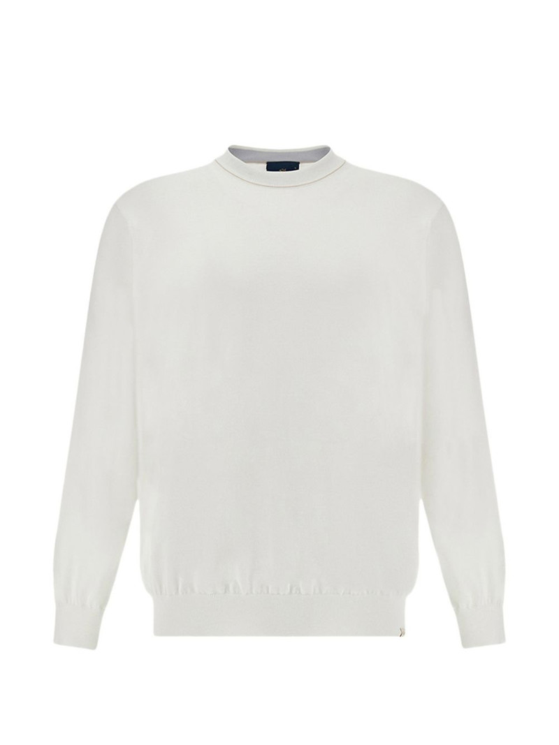crew-neck cotton sweater 1