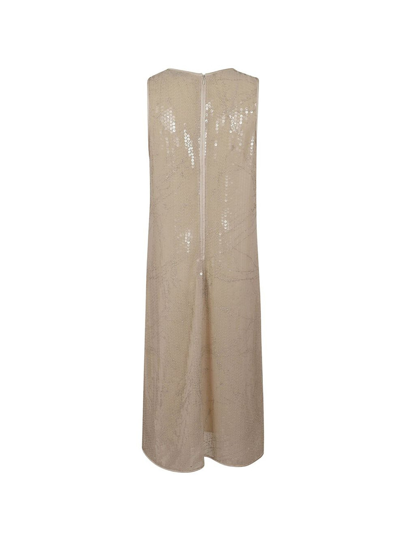 PESERICO sequin-embellished midi dress outlook